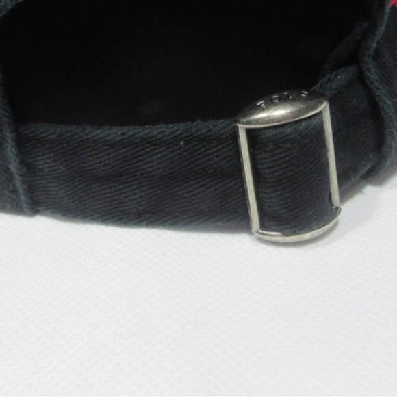 POLO RALPH LAUREN Bear P logo Black Cotton Cap Black Hat Unisex AUTHENTIC NEW - Picture 3 of 7